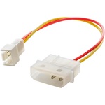 Akyga Molex Power 3pin -> Power 3pin M/M adapter 0.1m