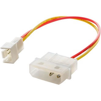 Akyga Molex Power 3pin -> Power 3pin M/M adapter 0.1m