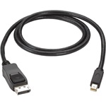 Akyga Displayport - Mini DisplayPort M/M video kábel 1.8m fekete