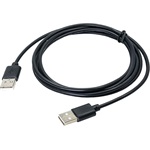 Akyga AK-USB-11 USB-A 2.0 -> USB-A 2.0 M/M adatkábel 1.8m fekete