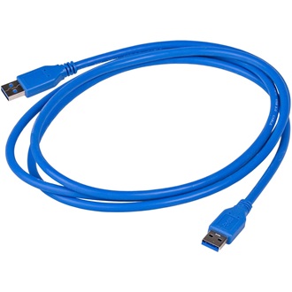 Akyga AK-USB-14 USB-A 3.0 -> USB-A 3.0 M/M adatkábel 1.8m kék