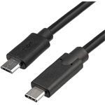 Akyga AK-USB-16 USB-C -> USB-B 2.0 micro M/M adatkábel 1m fekete