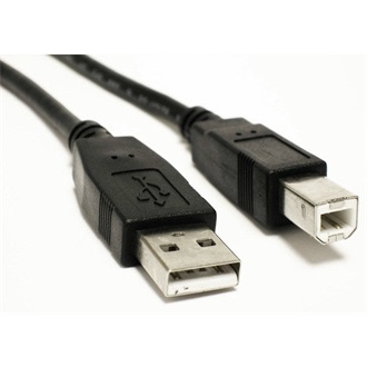 Akyga USB-A 2.0 -> USB-B 2.0 M/M adatkábel 5m fekete