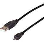 Akyga AK-USB-20 USB-A 2.0 -> UC-E6 M/M adatkábel 1.5m fekete