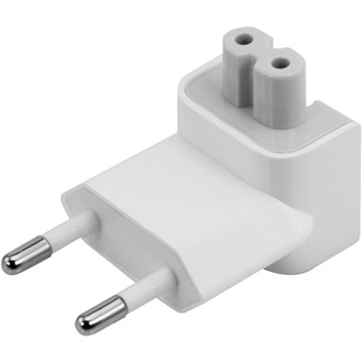 Akyga AK-AD-60 notebook hálózati töltő adapter Duckhead Apple MagSafe CEE 7/16 to C7 white
