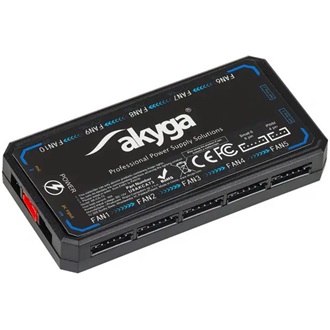 Akyga LED Fan Controller multi-color LED vezérlő modul