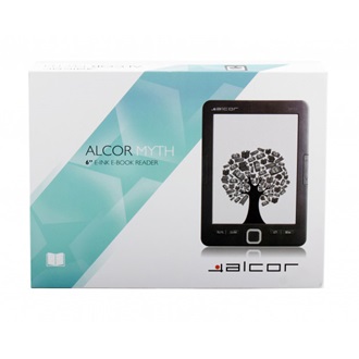 Alcor Myth 6" E-Ink e-book olvasó fekete