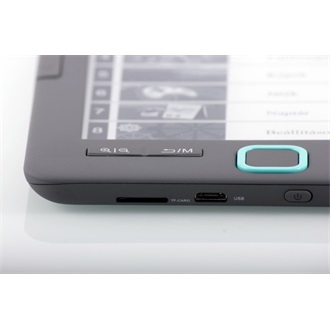 Alcor Myth LED 6" E-Ink e-book olvasó fekete
