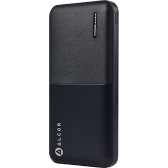 Alcor WT10000C 10000mAh LiPo powerbank fekete
