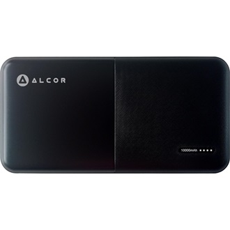 Alcor WT10000C 10000mAh LiPo powerbank fekete