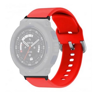 Amazfit Active Edge GIGAPACK Pótszíj egyedi méret, szilikon, PIROS