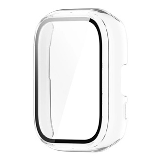 Amazfit Active Gigapack Műanyag keret BUMPER, ütésállóság + kijelzővédő üveg, ÁTLÁTSZÓ