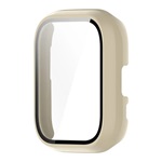 Amazfit Active Gigapack Műanyag keret BUMPER, ütésállóság + kijelzővédő üveg, BÉZS