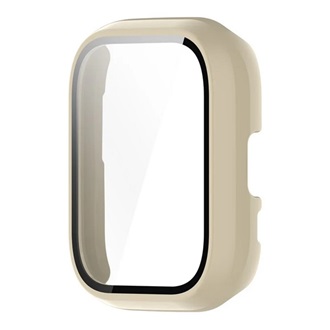 Amazfit Active Gigapack Műanyag keret BUMPER, ütésállóság + kijelzővédő üveg, BÉZS