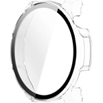 Amazfit Balance 2 GIGAPACK Műanyag keret BUMPER, ütésállóság + kijelzővédő üveg, ÁTLÁTSZÓ