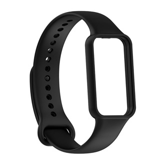 Amazfit Band 7 Gigapack pótszíj egyedi méret, szilikon, FEKETE