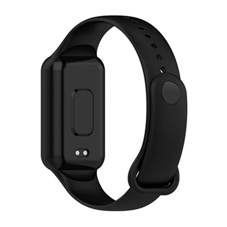 Amazfit Band 7 Gigapack pótszíj egyedi méret, szilikon, FEKETE