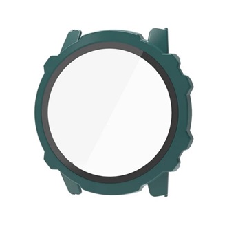 Amazfit Falcon Gigapack Műanyag keret BUMPER, ütésállóság + kijelzővédő üveg, SÖTÉTZÖLD