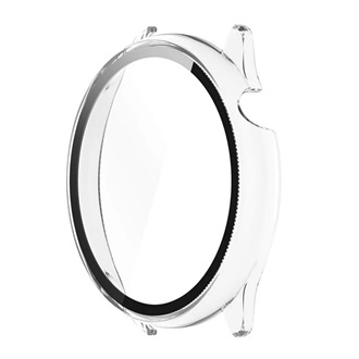 Amazfit GTR Mini Gigapack Műanyag keret BUMPER, ütésállóság + kijelzővédő üveg, ÁTLÁTSZÓ