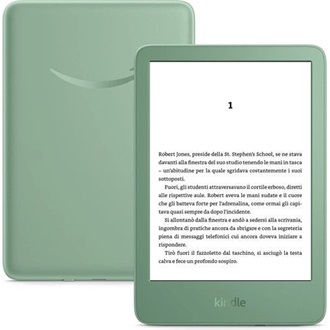Amazon Kindle 11 (2024) 6" E-Ink Carta e-book olvasó zöld (reklámos verzió)