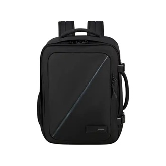 American Tourister Take2Cabin Casual Backpack S/M 15,6" notebook poliészter hátizsák fekete