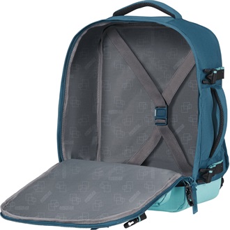 American Tourister Take2Cabin S/M 15,6" notebook hátizsák ciánkék