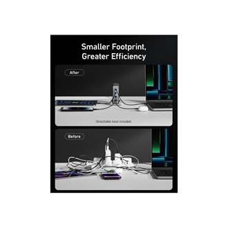 Anker Eufy 749 GaNPrime 240W univerzális hálózati töltő adapter fekete