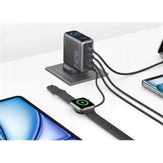 Anker Eufy B2697GZ1 140W univerzális hálózati töltő adapter szürke