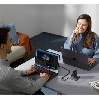 Anker Eufy B2697GZ1 140W univerzális hálózati töltő adapter szürke