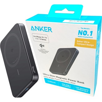 Anker Eufy MagGo iPhone 10000mAh LiPo powerbank fekete (Qi2)