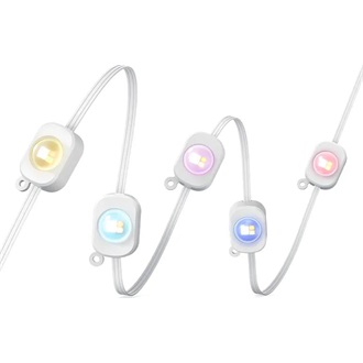 Anker Eufy Permanent Outdoor Lights E22 15m 90lm vízálló RGBW fényfüzér LED Wi-Fi smart home Bluetooth fényforrás