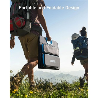 Anker Eufy PowerHouse 625 SOLIX Foldable napelem szürke