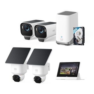 Anker Eufy SoloCam E42 Kit smart home kültéri IP kamera + napelem (2db) + HomeBase