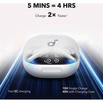 Anker Eufy Soundcore Liberty 4 Pro True Wireless vízálló fülhallgató headset fehér