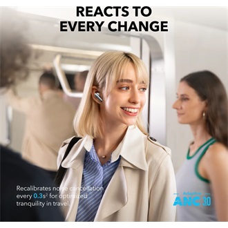Anker Eufy Soundcore Liberty 4 Pro True Wireless vízálló fülhallgató headset fekete