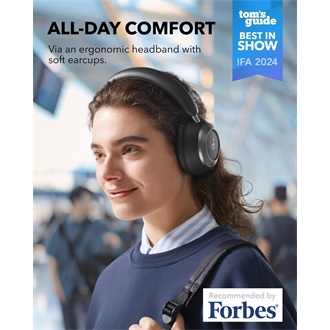 Anker Eufy Soundcore Space One Pro fejhallgató headset fekete