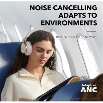 Anker Eufy Soundcore Space One fejhallgató headset fehér