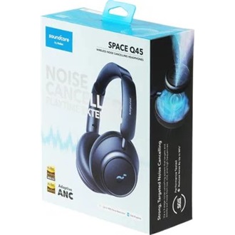 Anker Eufy Soundcore Space Q45 fejhallgató headset kék
