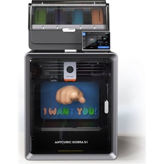 Anycubic S1 Combo (Filament technológia, Építőtér 250x250x250 mm) 3D nyomtató