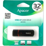 Apacer 32GB AH333 USB-A 2.0 pendrive BOX fekete