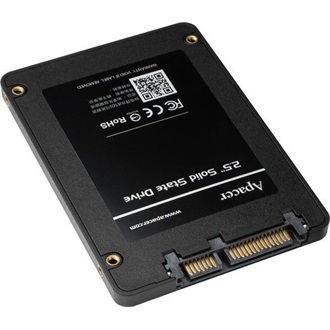 Apacer AS340X 120GB SATA3 2,5" SSD fekete