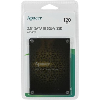 Apacer AS340X 120GB SATA3 2,5" SSD fekete