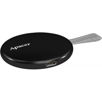 Apacer AS725 Magnetic 512GB USB-C 3.2 Gen2 külső SSD fekete