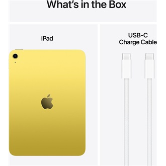 Apple iPad 11 (2025) 11" 256GB tablet sárga