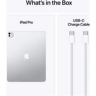 Apple iPad Pro 13 (2025) 13" 256GB tablet ezüst (Silver)