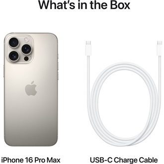 Apple 16 Pro Max 256GB okostelefon szürke (Natural Titanium)