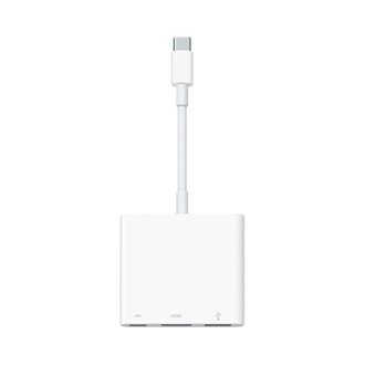 Apple USB-C -> HDMI 2.0 USB-C USB-A 2.0 M/M adapter fehér
