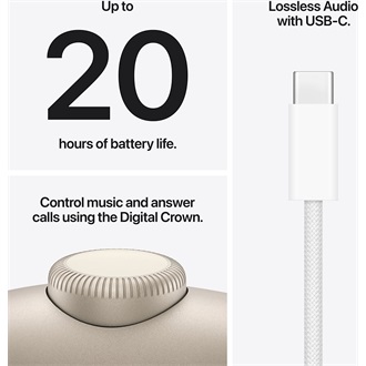 Apple AirPods Max 2 fejhallgató headset fehér