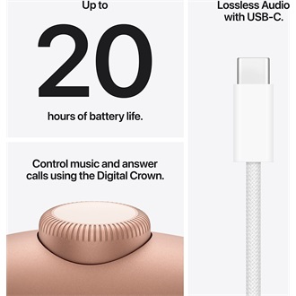 Apple AirPods Max 2 fejhallgató headset narancssárga
