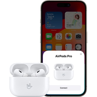 Apple AirPods Pro 2 with Magsafe Case vízálló fülhallgató headset fehér